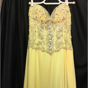 Yellow Prom Dress